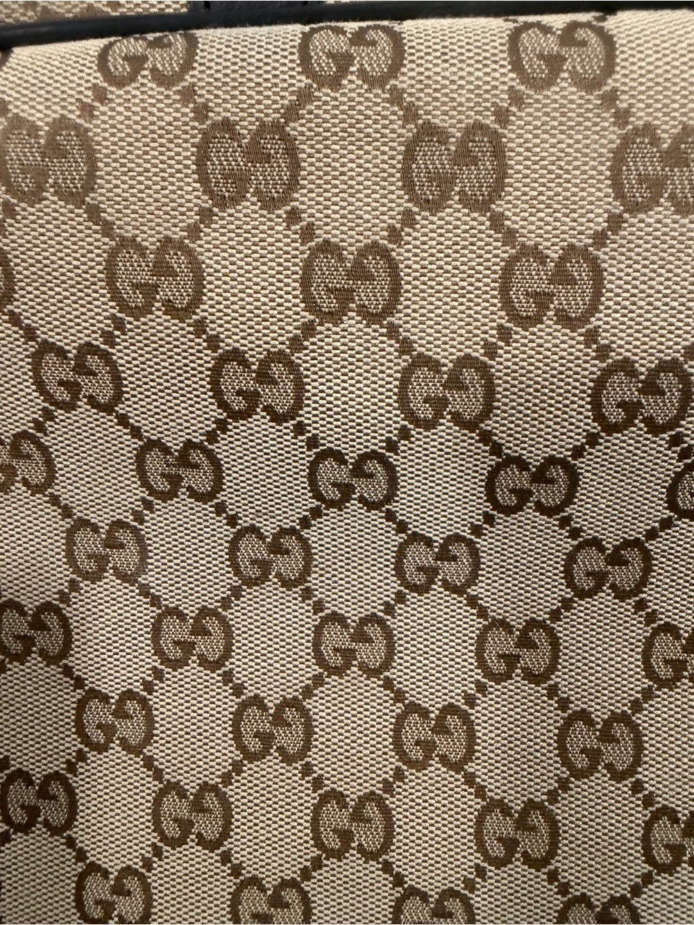 Gucci Brown GG Supreme Canvas Duffel Bag - Picture 8 of 11